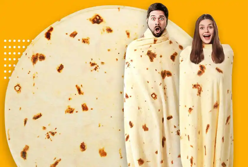 Pervers: Menschen werden zum Burrito