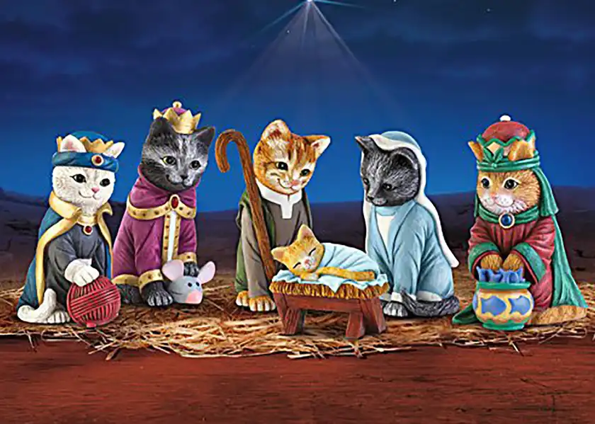 Jesus ist eine Katze – und seine Mudda auch