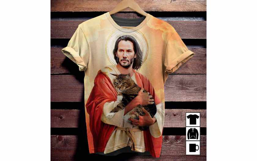 Keanu Reeves ist Jesus und mag Katzen